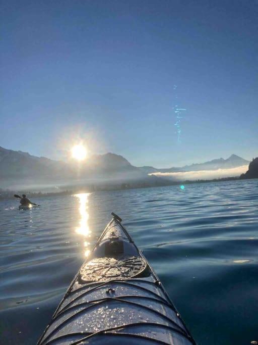 Chalet Mignon - Your Vacation Oasis At Lake Brienz Bönigen Zewnętrze zdjęcie