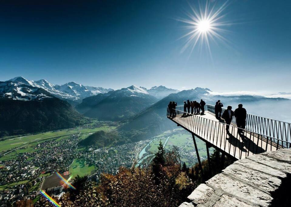 Chalet Mignon - Your Vacation Oasis At Lake Brienz Bönigen Zewnętrze zdjęcie
