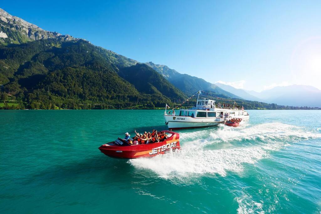 Chalet Mignon - Your Vacation Oasis At Lake Brienz Bönigen Zewnętrze zdjęcie