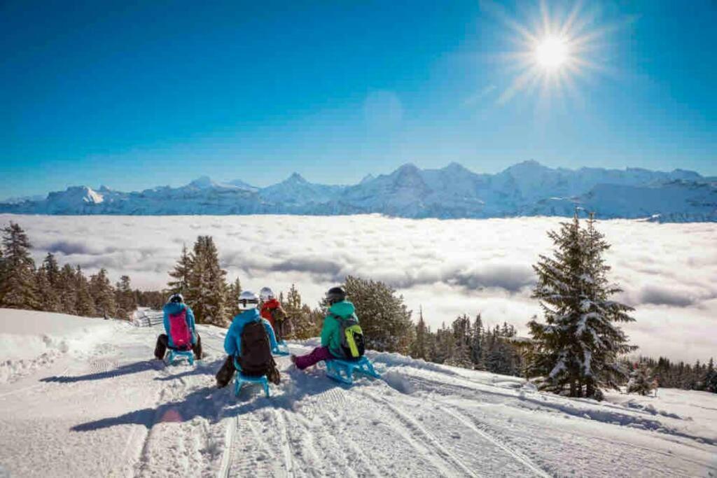 Chalet Mignon - Your Vacation Oasis At Lake Brienz Bönigen Zewnętrze zdjęcie