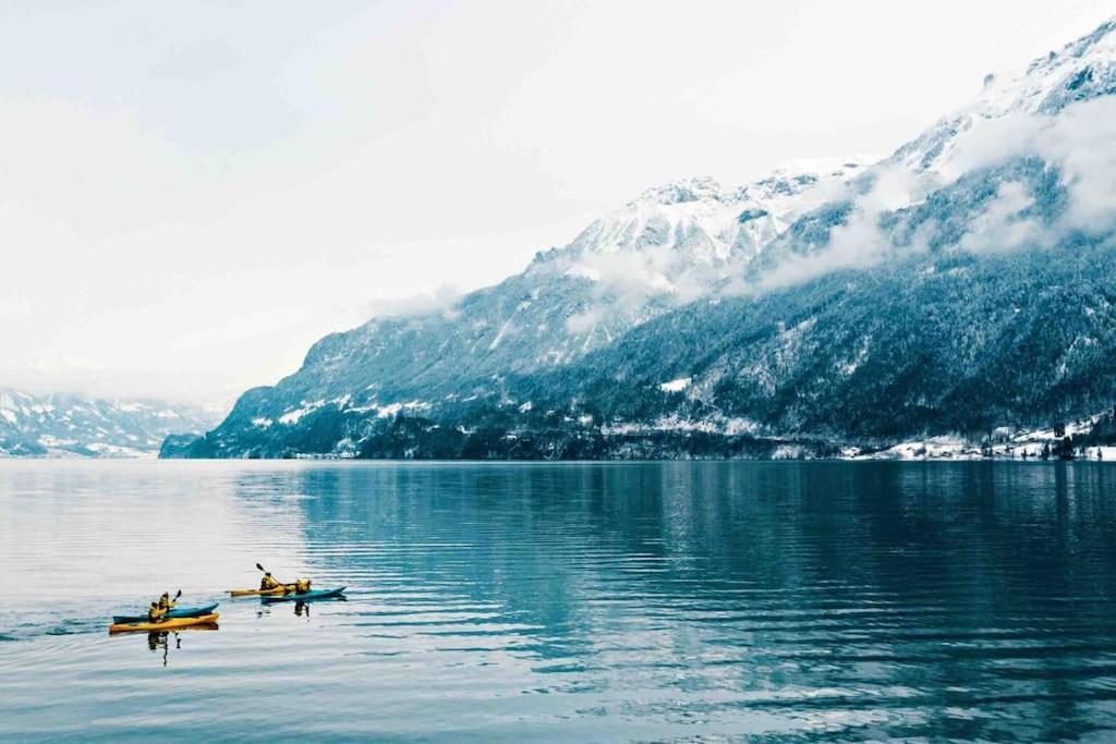 Chalet Mignon - Your Vacation Oasis At Lake Brienz Bönigen Zewnętrze zdjęcie
